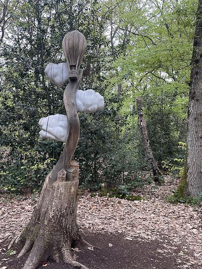 Sculpture en bois de Paucourt
