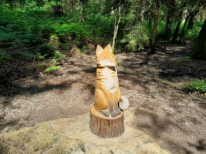 "Le renard", sculpture numéro 11.