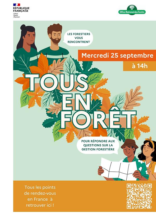 Affiche opération Tous en forêt